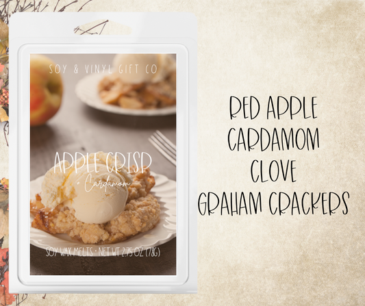 Apple Crisp + Cardamom